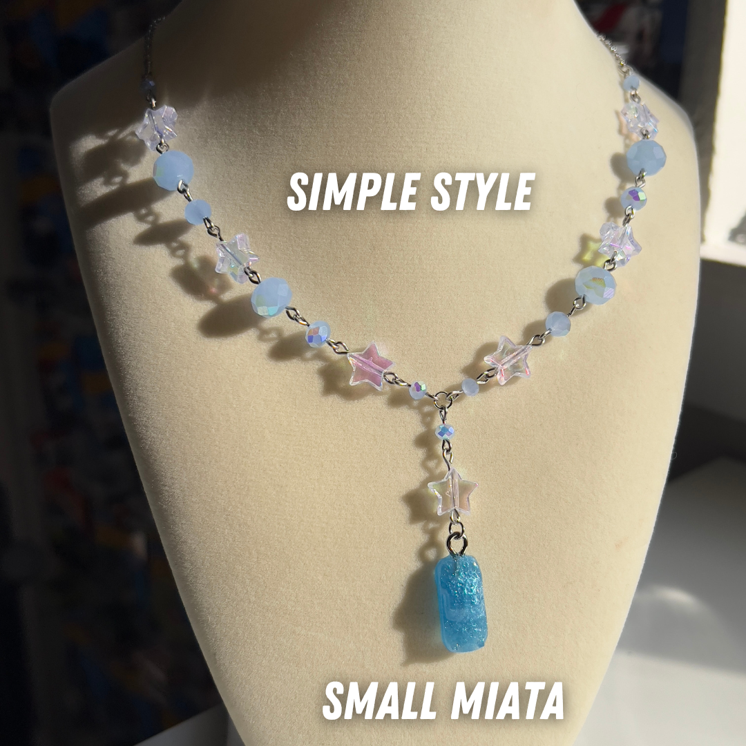 Custom Resin Miata Necklace