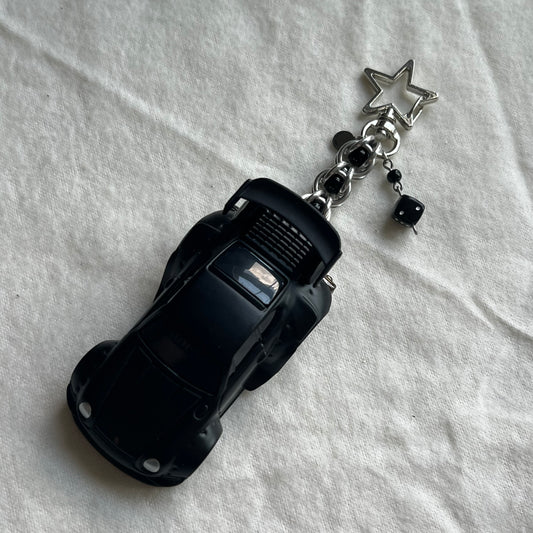Chubby Porsche RWB 993 911 Beaded Keychain