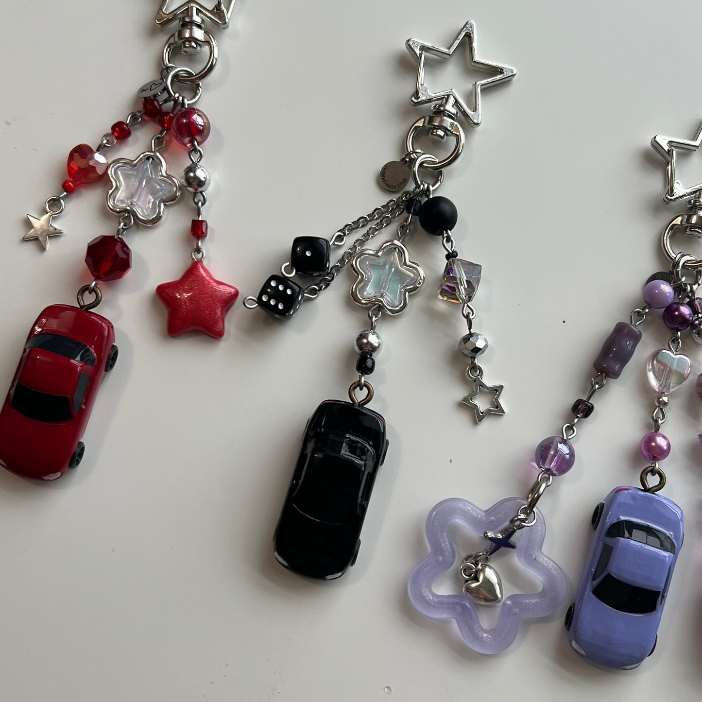 NB Miata Beaded Keychains