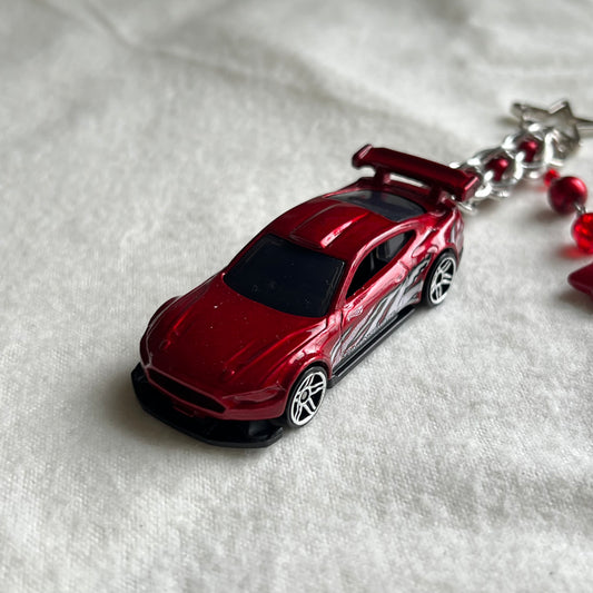 ‘18 Ford Mustang GT Beaded Keychain