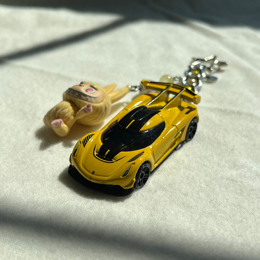 Koenigsegg Jesko x Monster Beaded Keychain