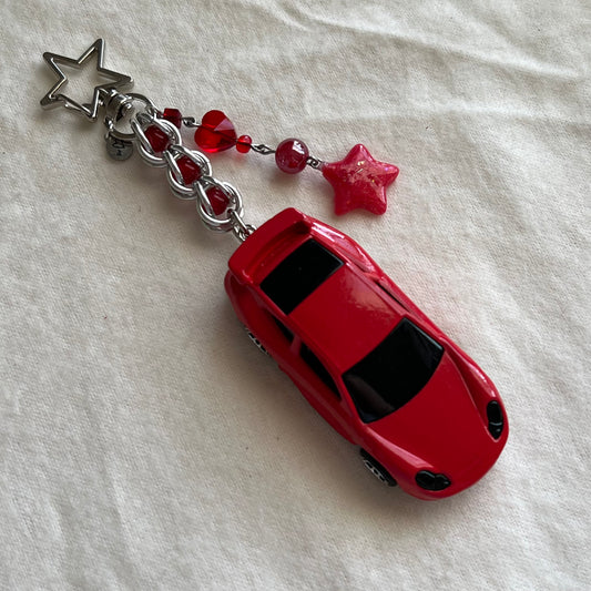 Porsche 911 GT3 Cup Beaded Keychain