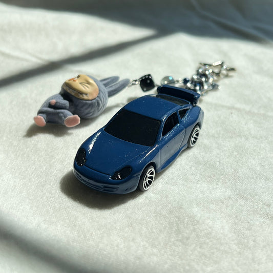 Porsche 911 GT3 Cup x Monster Beaded Keychain