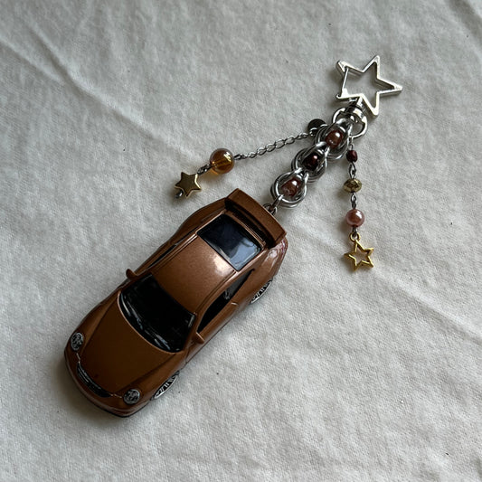 Porsche 911 GT3 Beaded Keychain