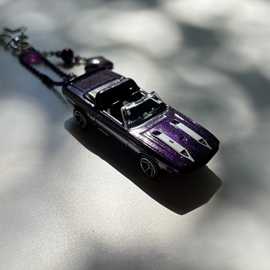 ‘69 Shelby GT-500 Beaded Keychain