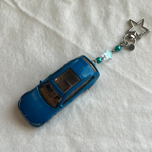 BMW Wagon Beaded Keychain