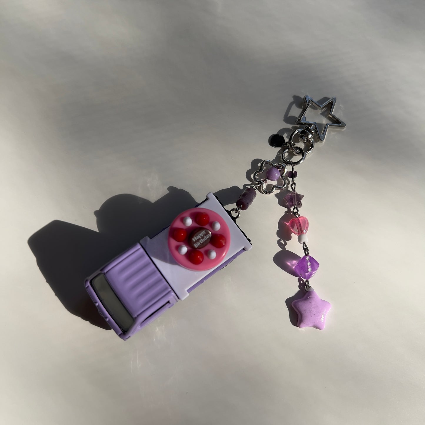 Birthday Delivery - Subaru Sambar Beaded Keychain