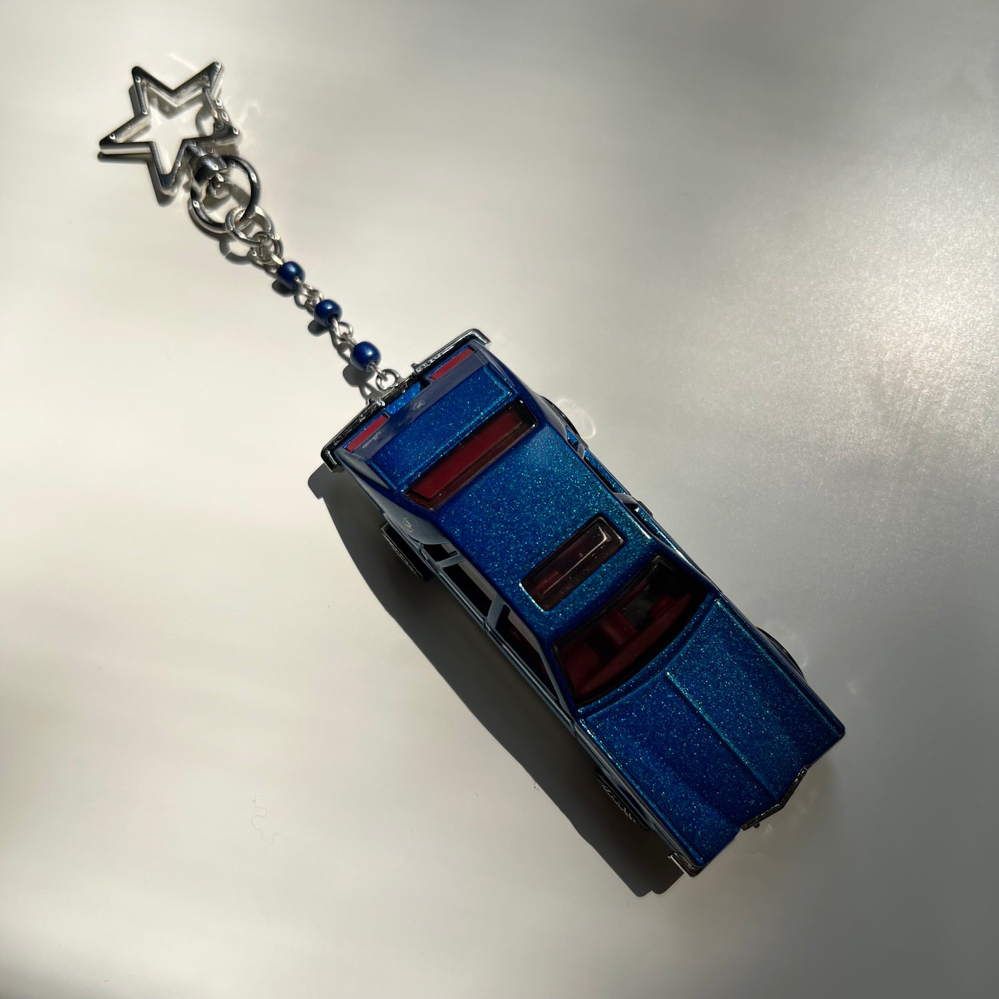 Cadillac Seville Beaded Keychain