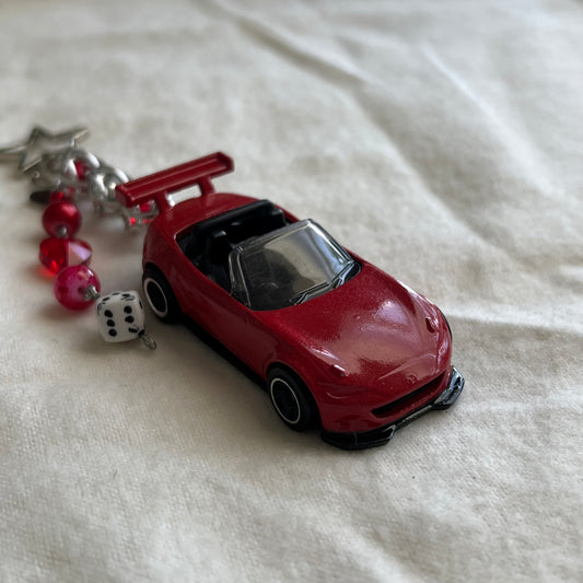 ND Miata Beaded Keychain