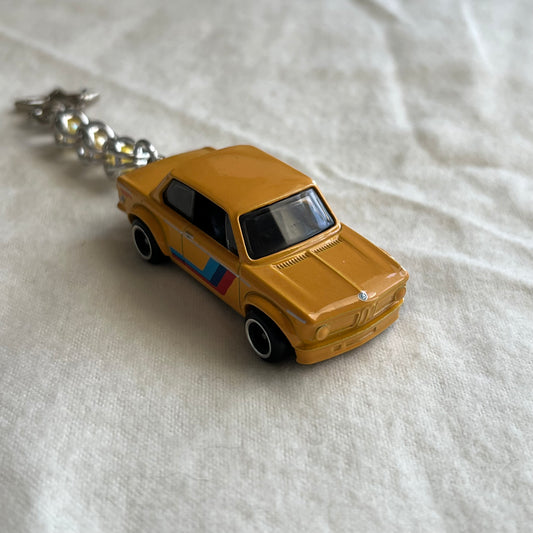 BMW 2002 Beaded Keychain