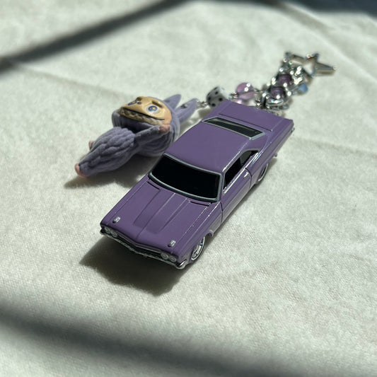 Impala x Monster Beaded Keychain
