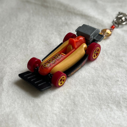 Street Weiner Beaded Keychain