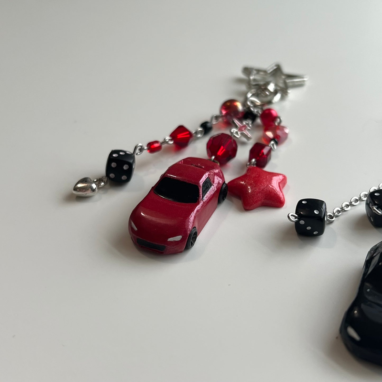 ND RF Miata Beaded Keychains
