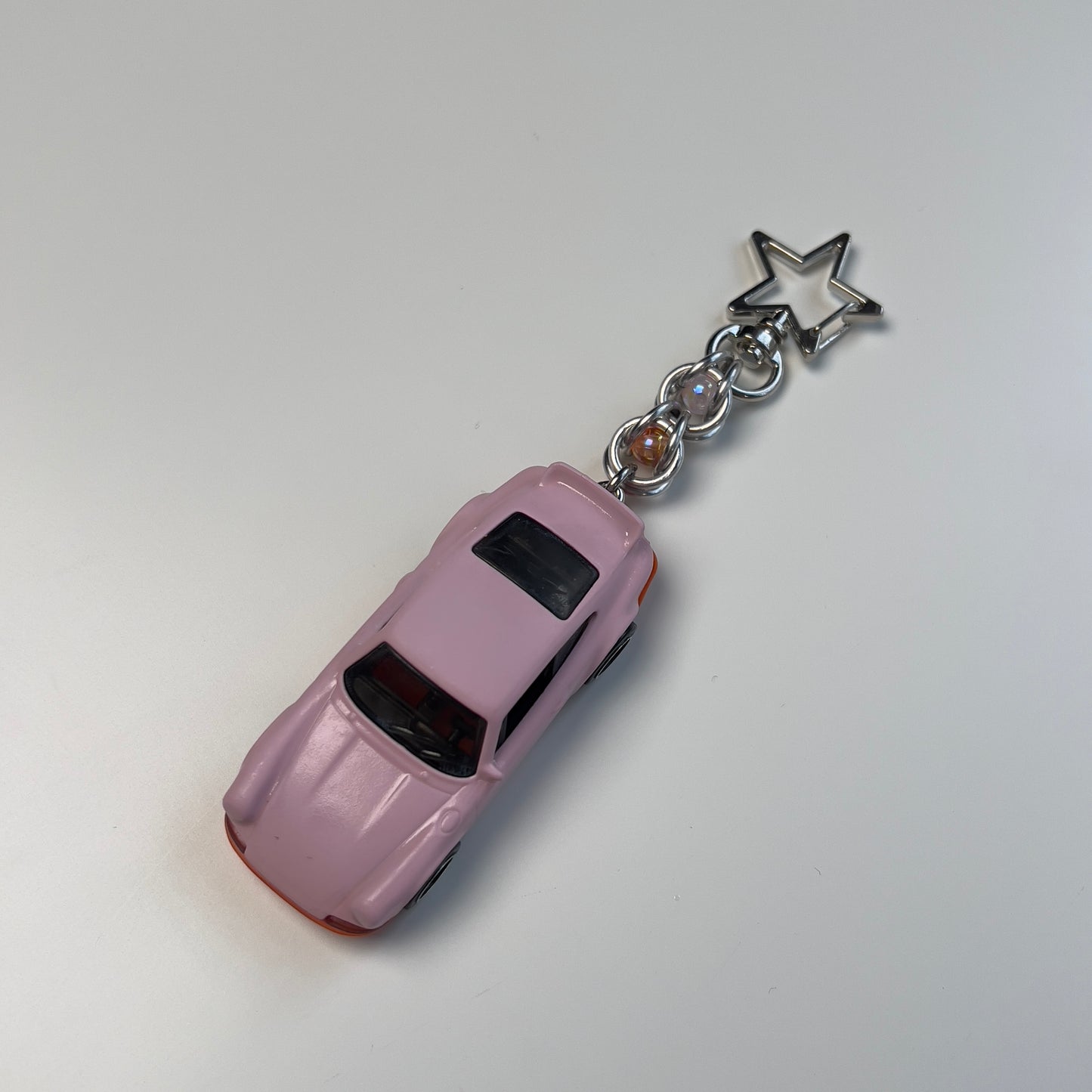 Porsche 911 Carrera RS 2.7 Beaded Keychain