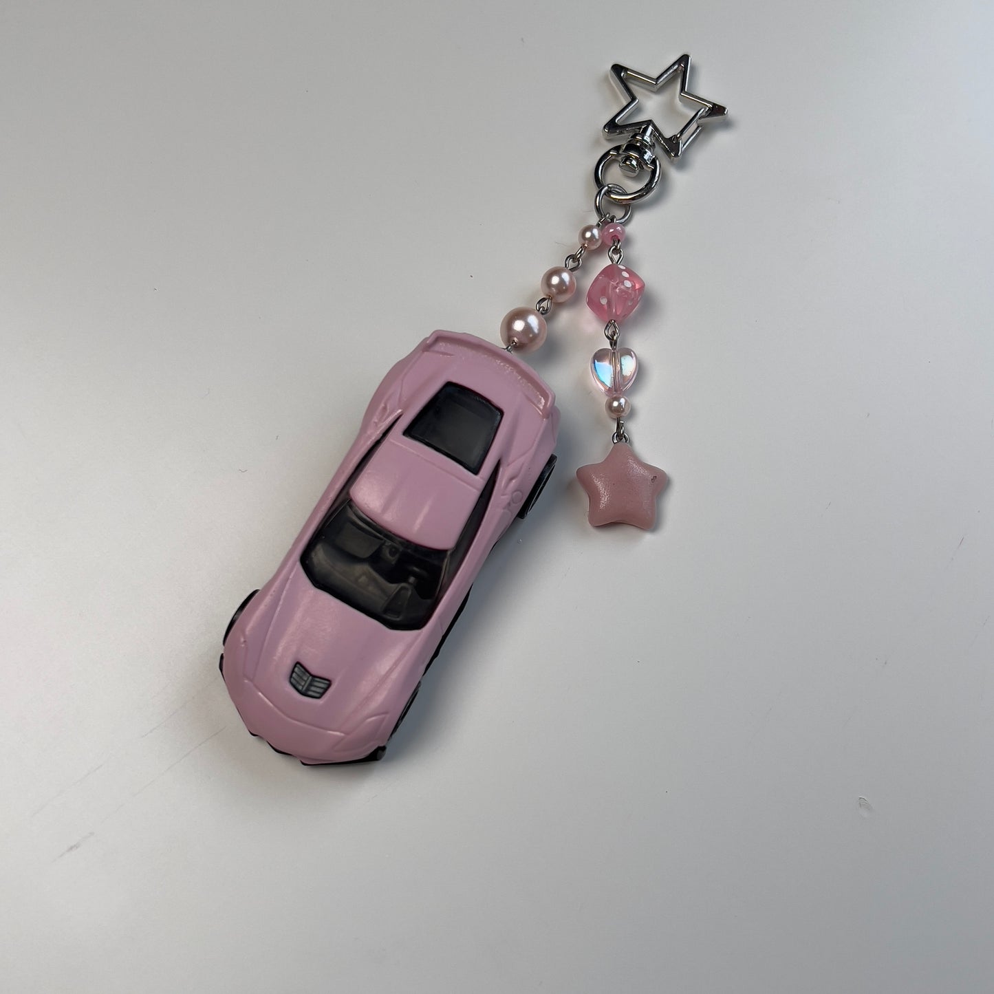 Corvette C7 Z06 Beaded Keychain