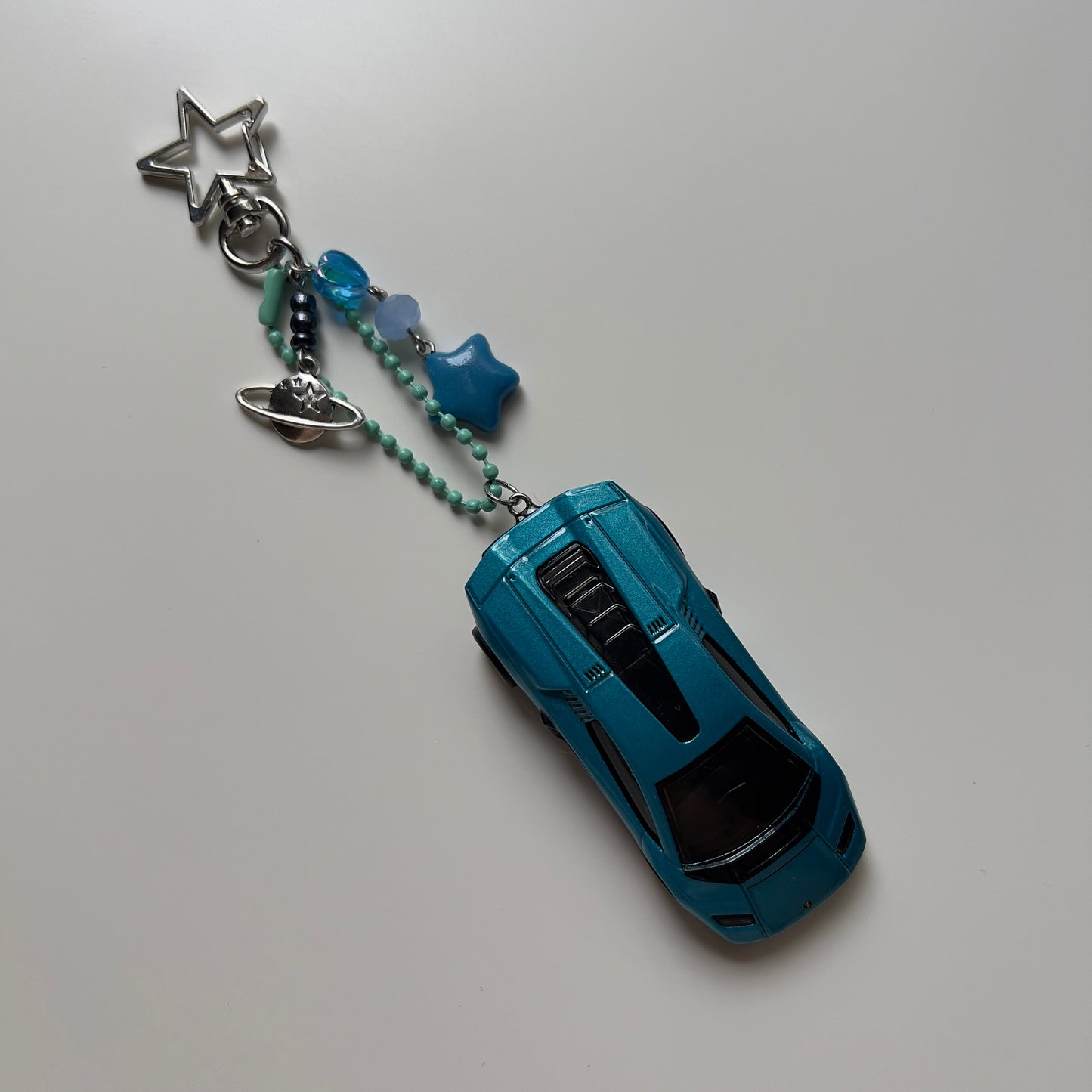 Lamborghini Countach LPI 800-4 Beaded Keychain