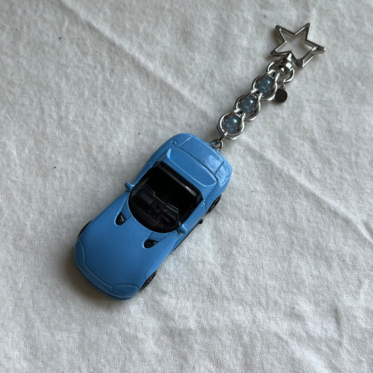 Dodge Viper Beaded Keychain