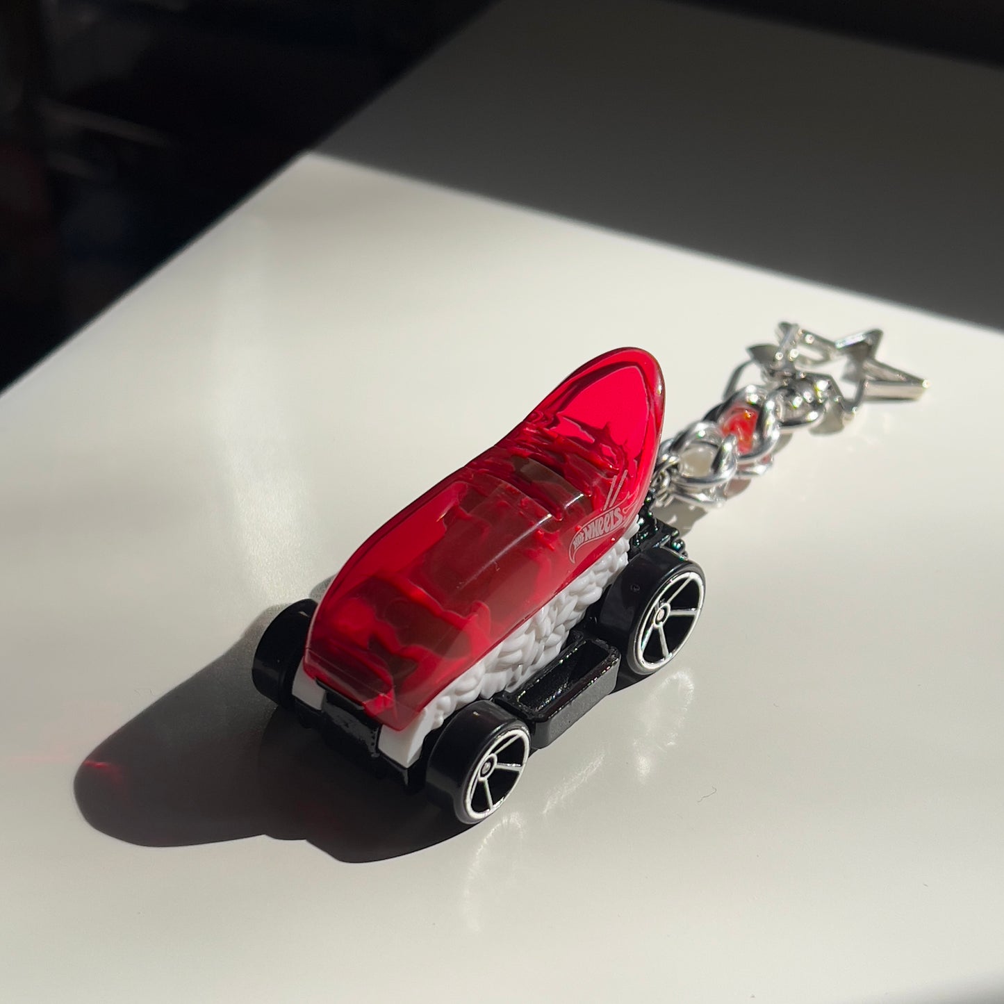 Sushi Tuner Beaded Keychain
