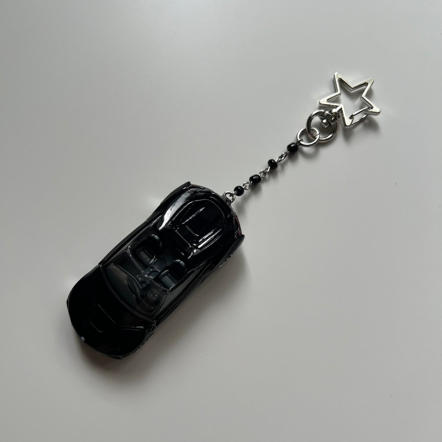 BMW i8 Roadster Beaded Keychain