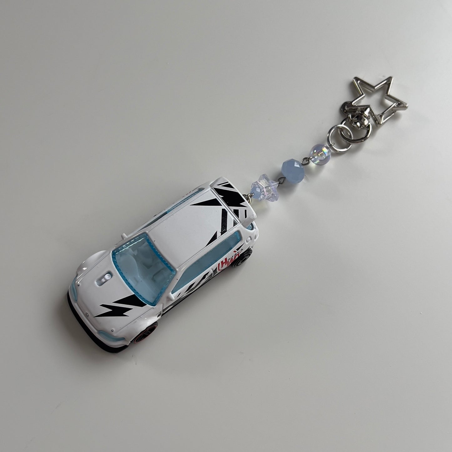 Honda Civic Custom Beaded Keychain