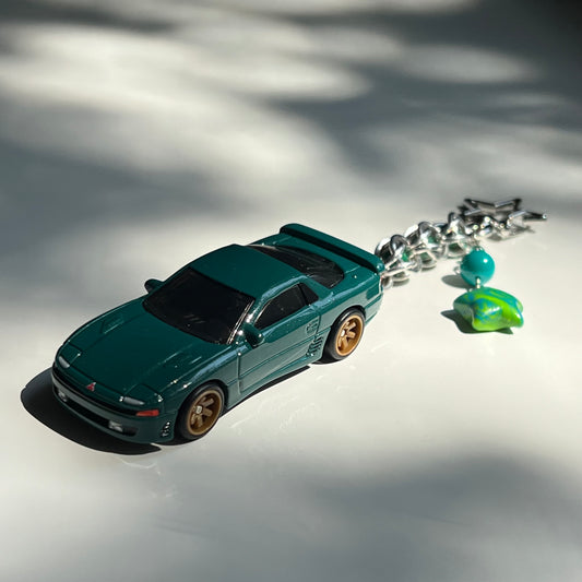 Mitsubishi 3000GT VR-4 Beaded Keychain