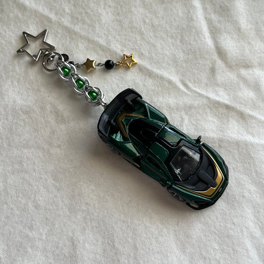 Mclaren Senna Beaded Keychain
