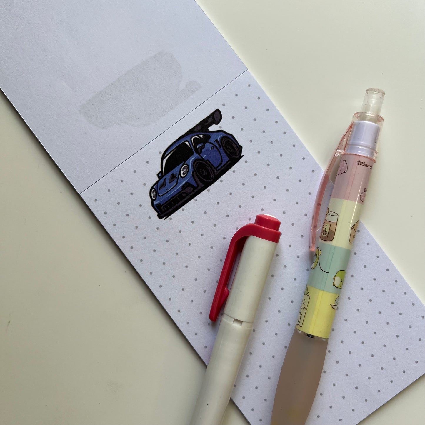 Porsche GT2, GT3, GT4 Note Pad