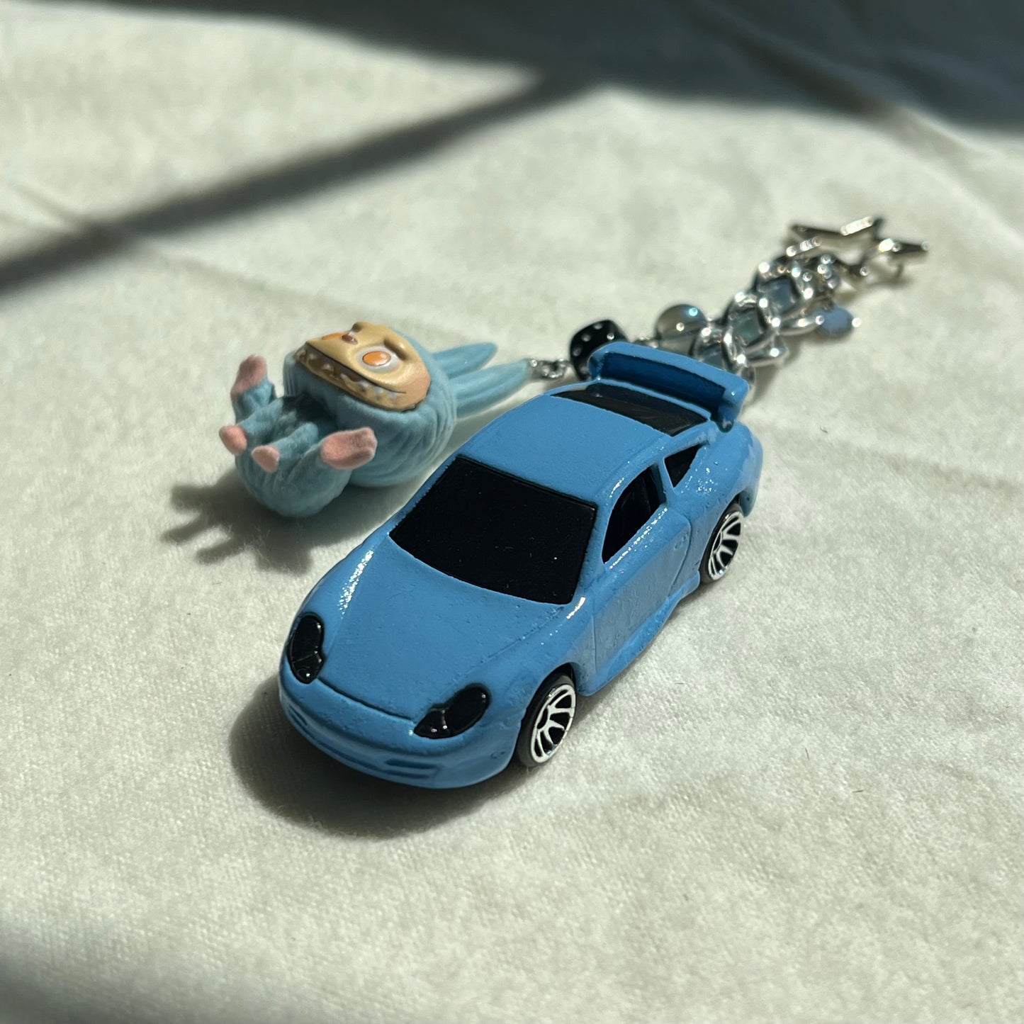 Porsche 911 GT3 Cup x Monster Beaded Keychain