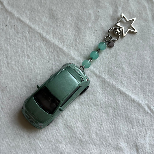 Fiat Beaded Keychain