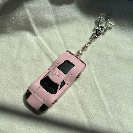 Ford Beaded Keychain