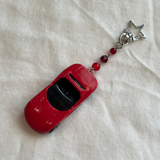 Dodge Viper Beaded Keychain