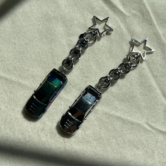 Nissan R34 GTR Beaded Keychain