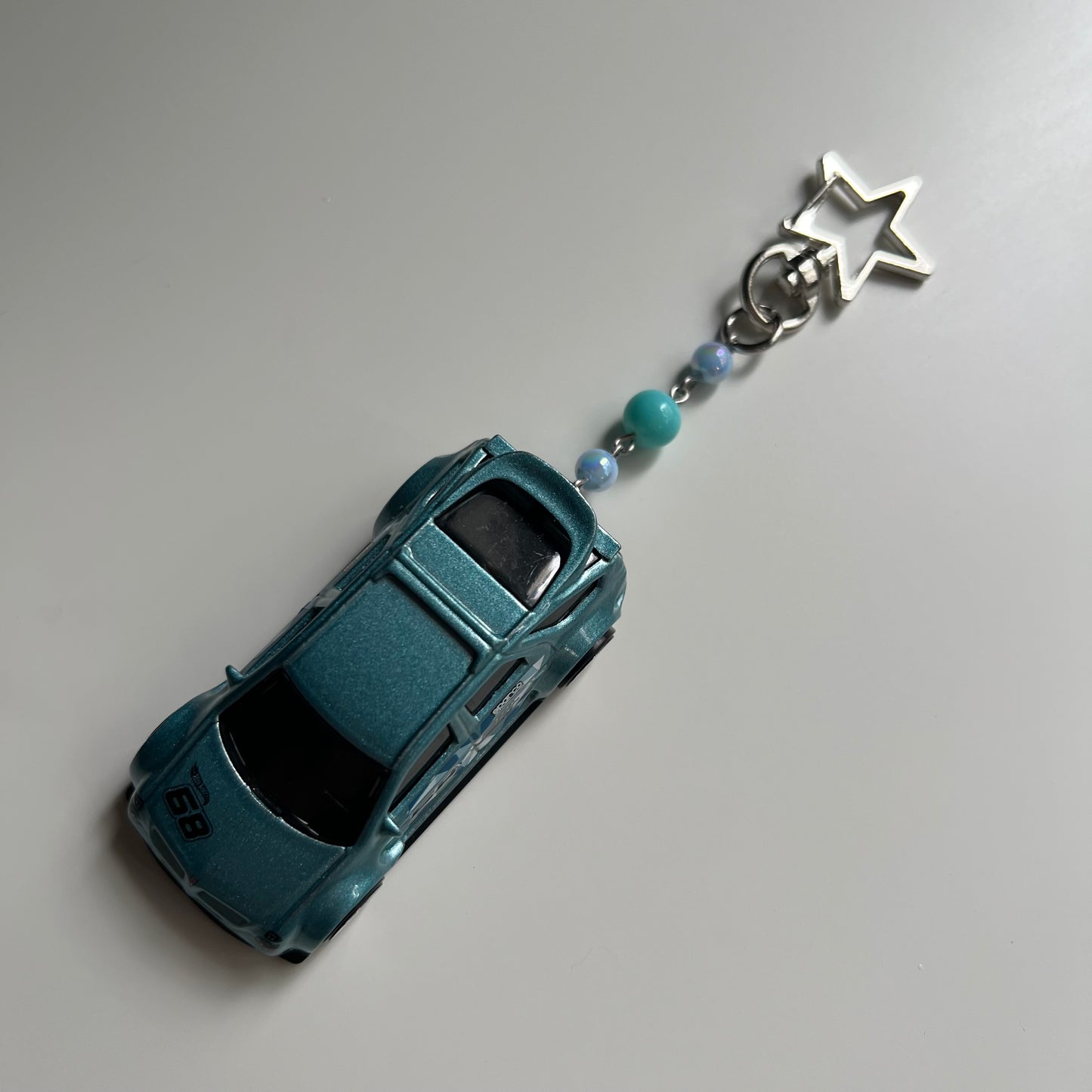 Pontiac Aztek Custom Beaded Keychain