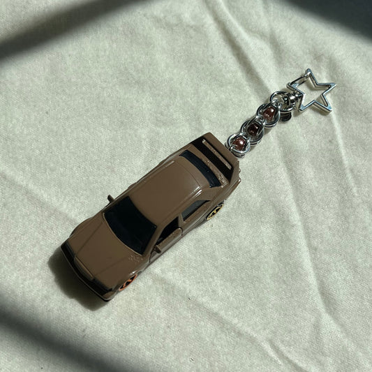 Mercedes Beaded Keychain