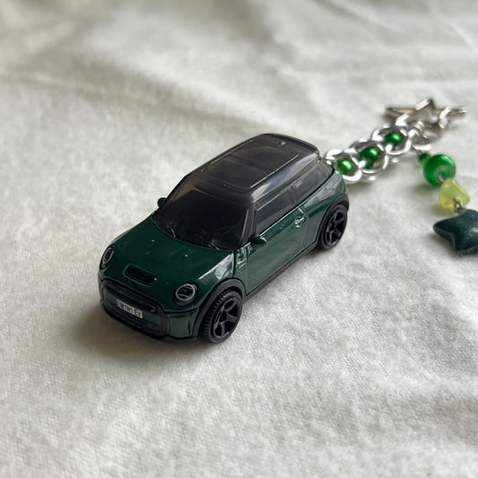 2022 Mini Cooper SE Beaded Keychain