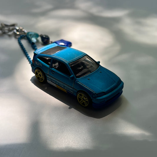 ‘88 Honda CR-X Cafe Beaded Keychain