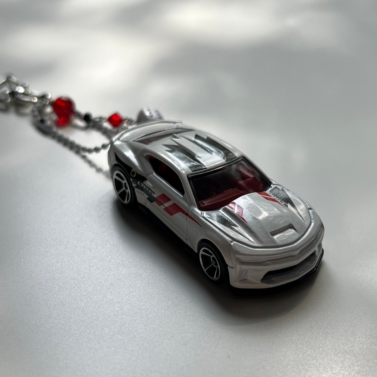 2018 Copo Camaro Beaded Keychain