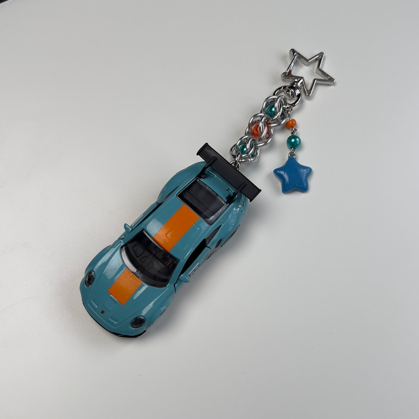 Porsche 911 GT3 Cup (992) Beaded Keychain