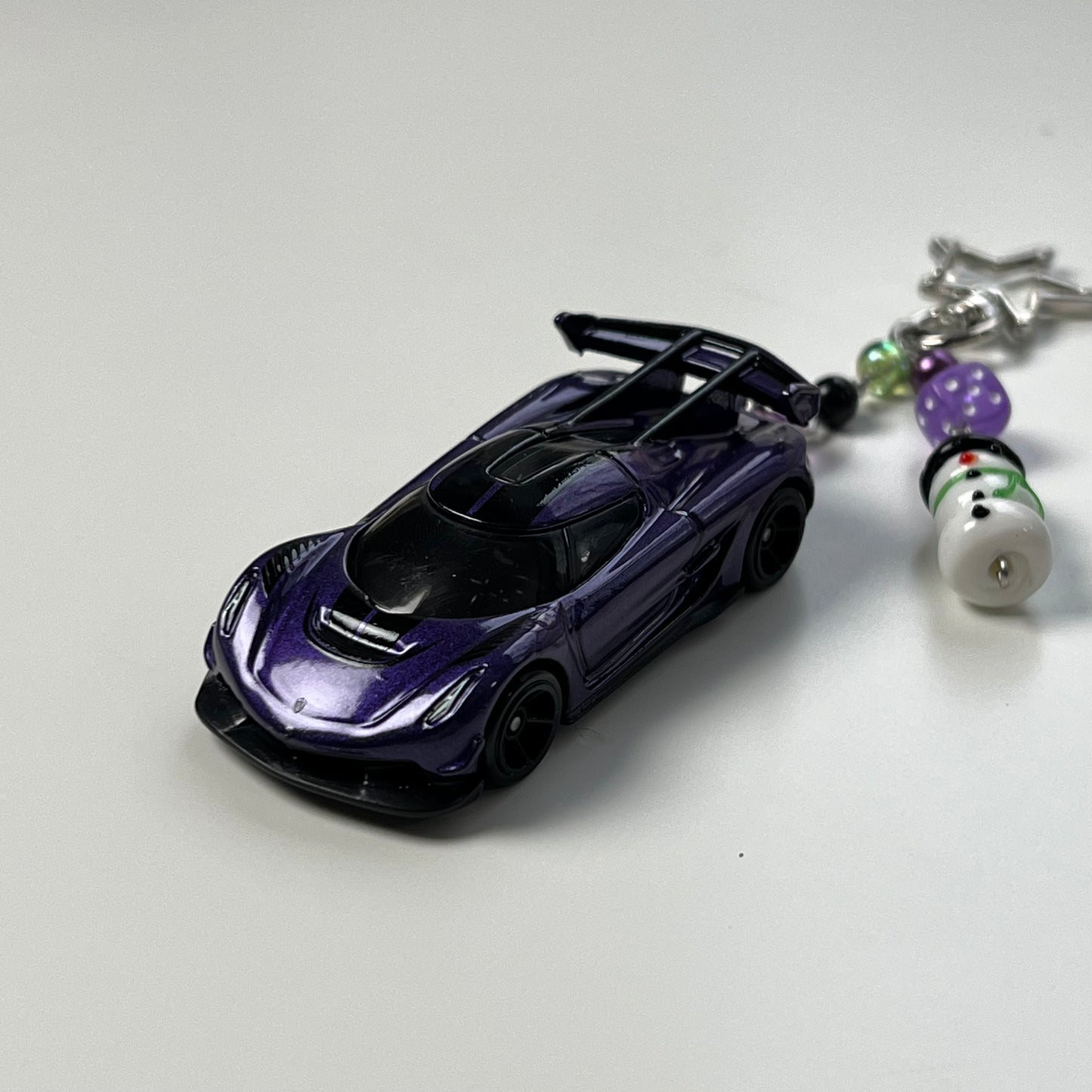 Koenigsegg  Jesko Beaded Keychain