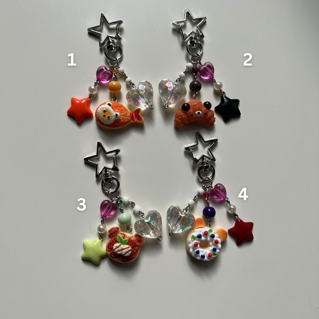 Bread Bear Keychain