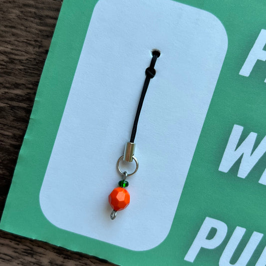 Pumpkin Phone Charm