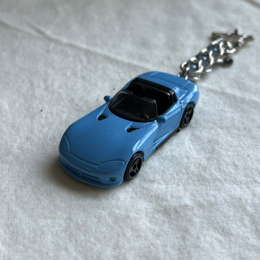 Dodge Viper Beaded Keychain