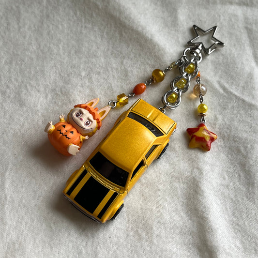 Datsun Bluebird 510 x Halloween Monster Beaded Keychain
