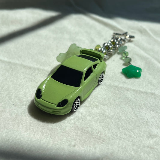 Porsche 911 GT3 Cup x Green Buddy Beaded Keychain