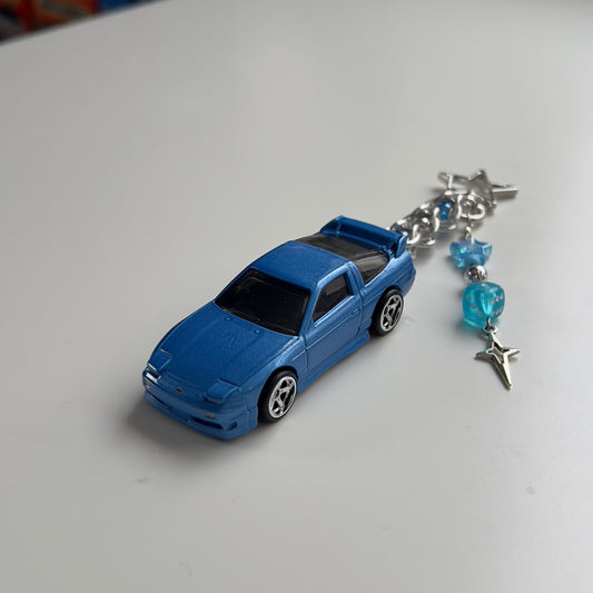 ‘96 Nissan 180SX Type X Beaded Keychain