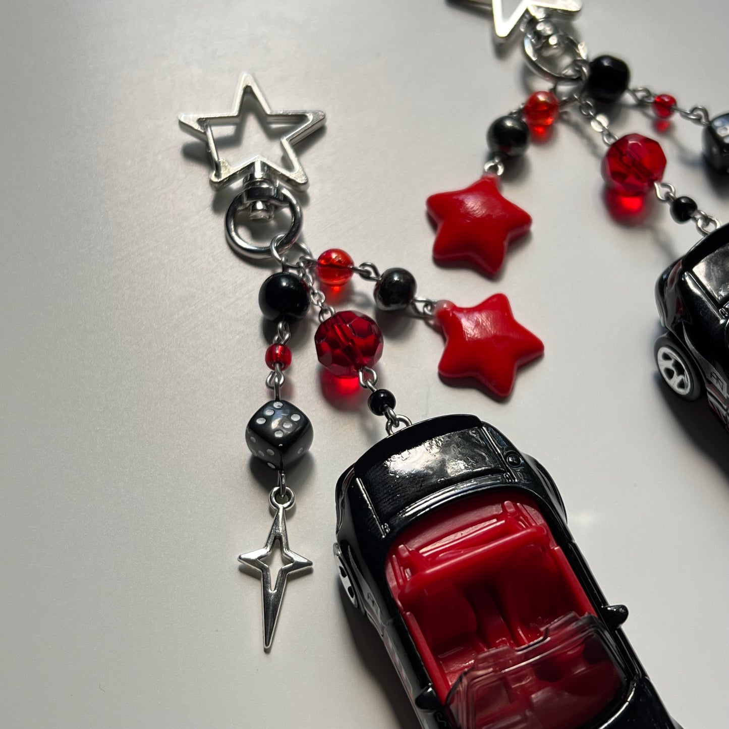 ‘91 Mazda MX-5 Miata Beaded Keychain