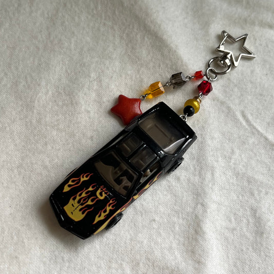 K.I.T.T. Beaded Keychain