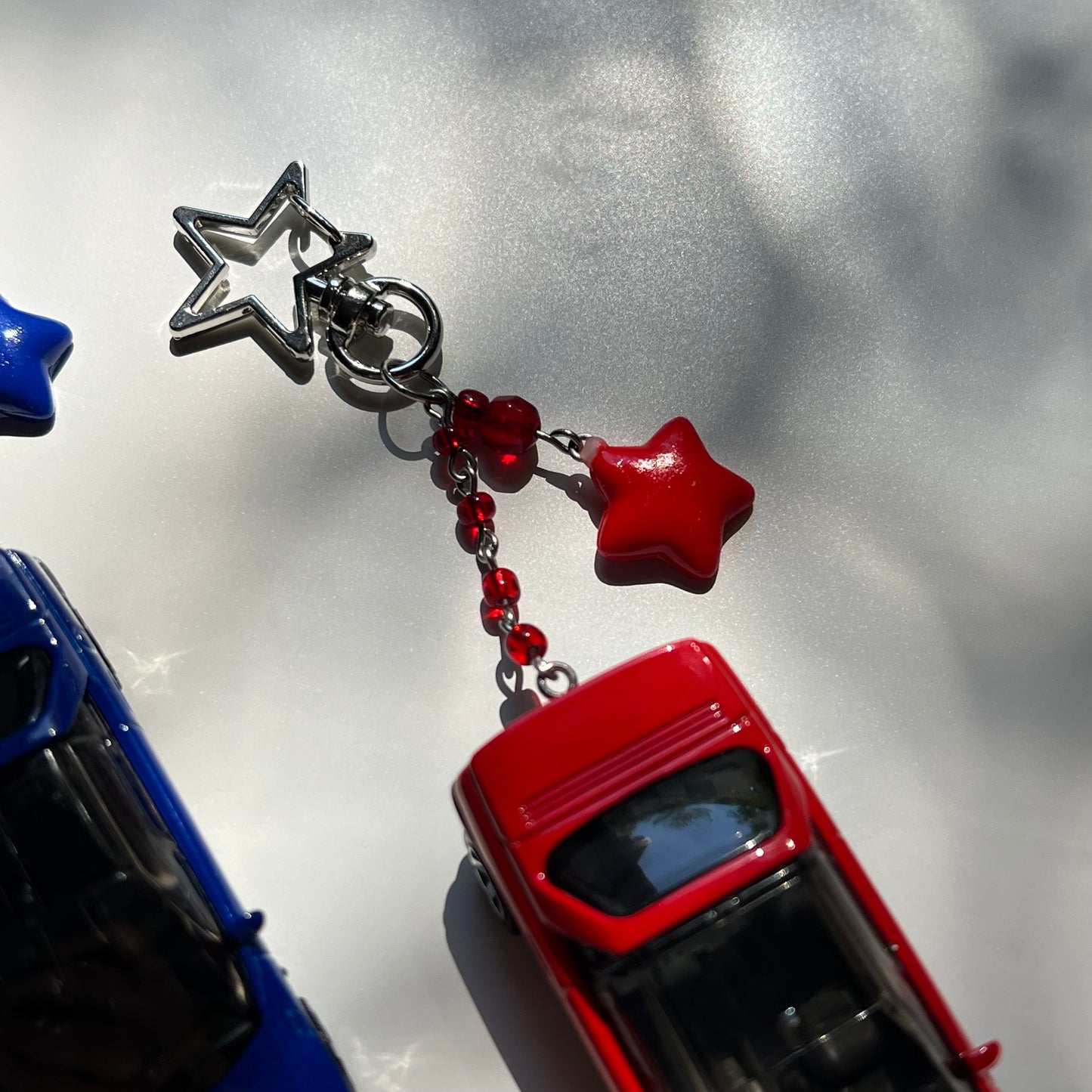 1992 Mazda Autozam AZ-1 Beaded Keychain