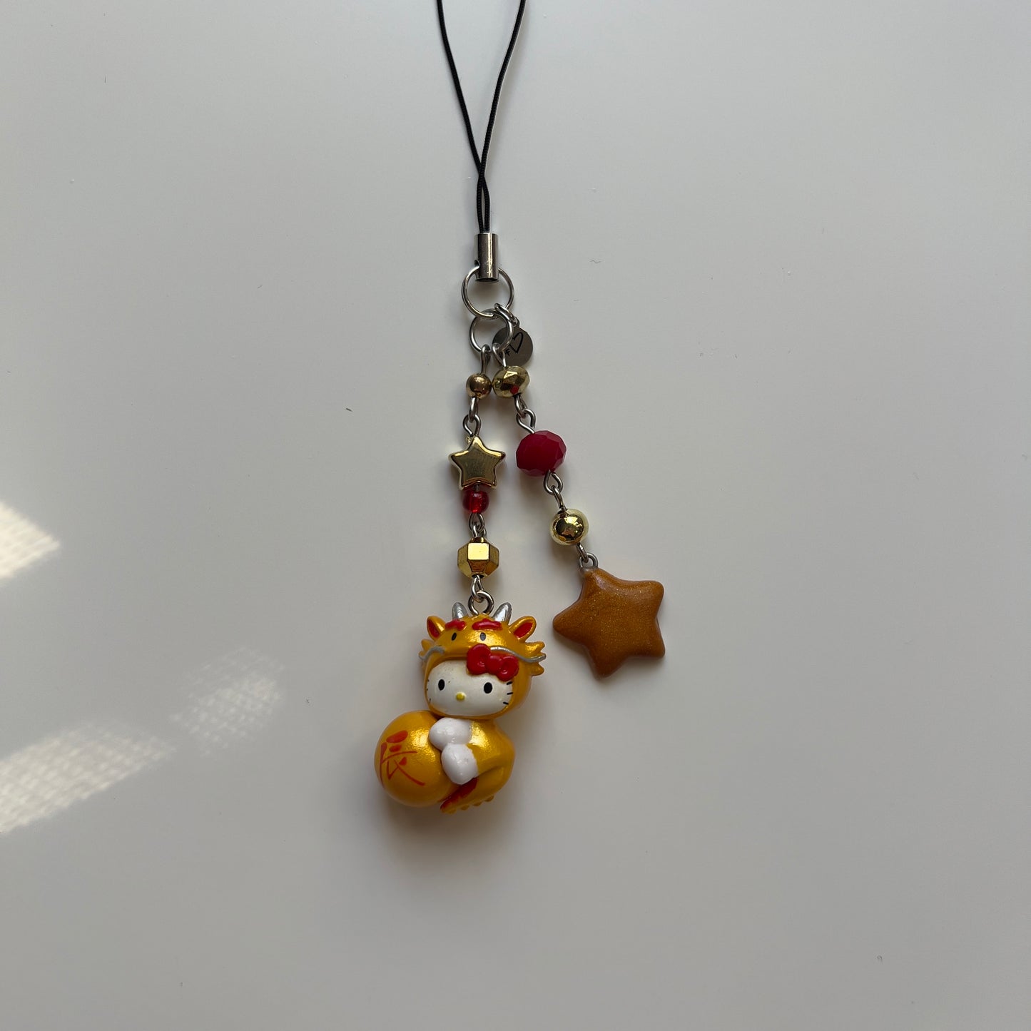 Dragon Beaded Phone Charm