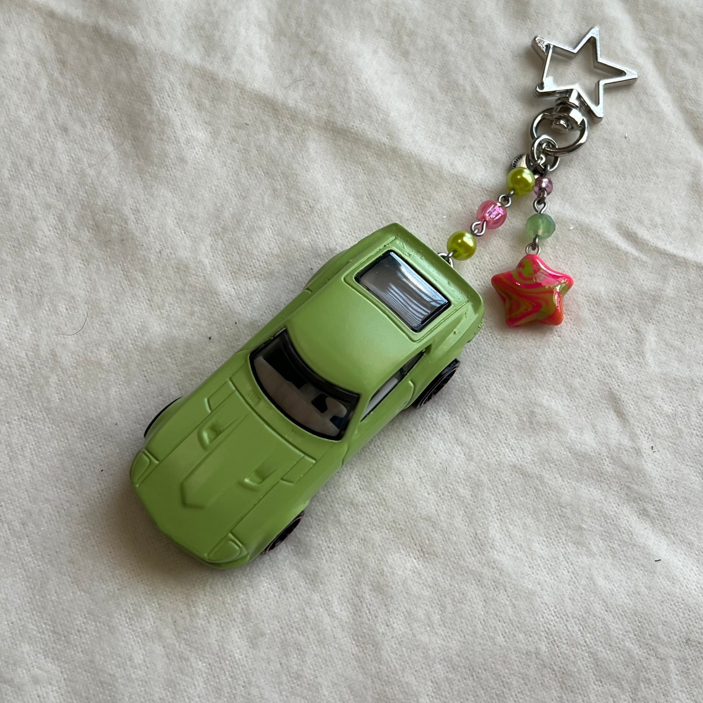 Nissan Datsun Beaded Keychain